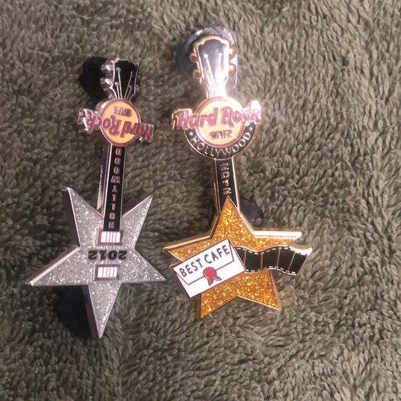 2012 Hollywood award silver star guitar, Hollywood 2012 gold award guitar - Picture 6 of 16